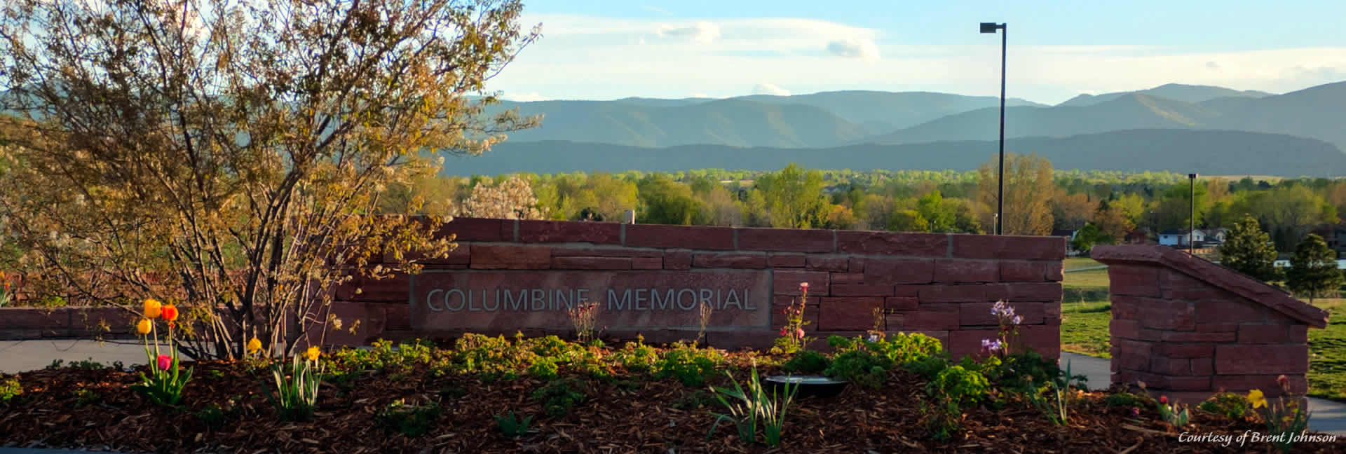 Entrance to the Columbine Memorial